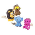 212 Main Dog Chew Toys - Animals with Rope Tail - Case of 68