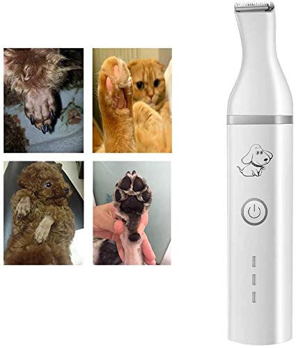 Dog Nail Grinder 3-in-1 Electric Rechargeable Pet Nail Trimmer Safetly Painless Paws Grooming Smoothing for Large Dogs Ultra Quiet Dog Nail Clippers