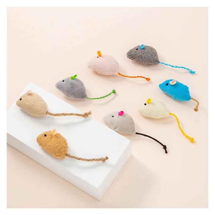 cyhymq 3pcs Mix Simulation Cat Toys Catnip Funny Playing Kitten Interactive Soft Toy Bite Resistant Pet Supplies