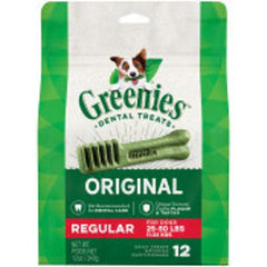 Greenies Treat-Pak Dental Treats for Regular Dogs - 12 oz