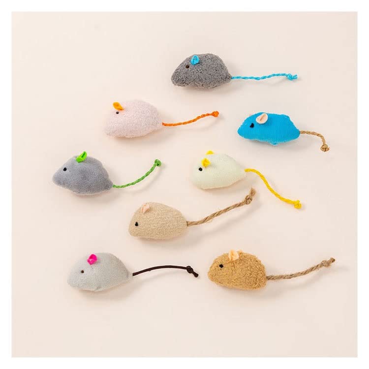 cyhymq 3pcs Mix Simulation Cat Toys Catnip Funny Playing Kitten Interactive Soft Toy Bite Resistant Pet Supplies