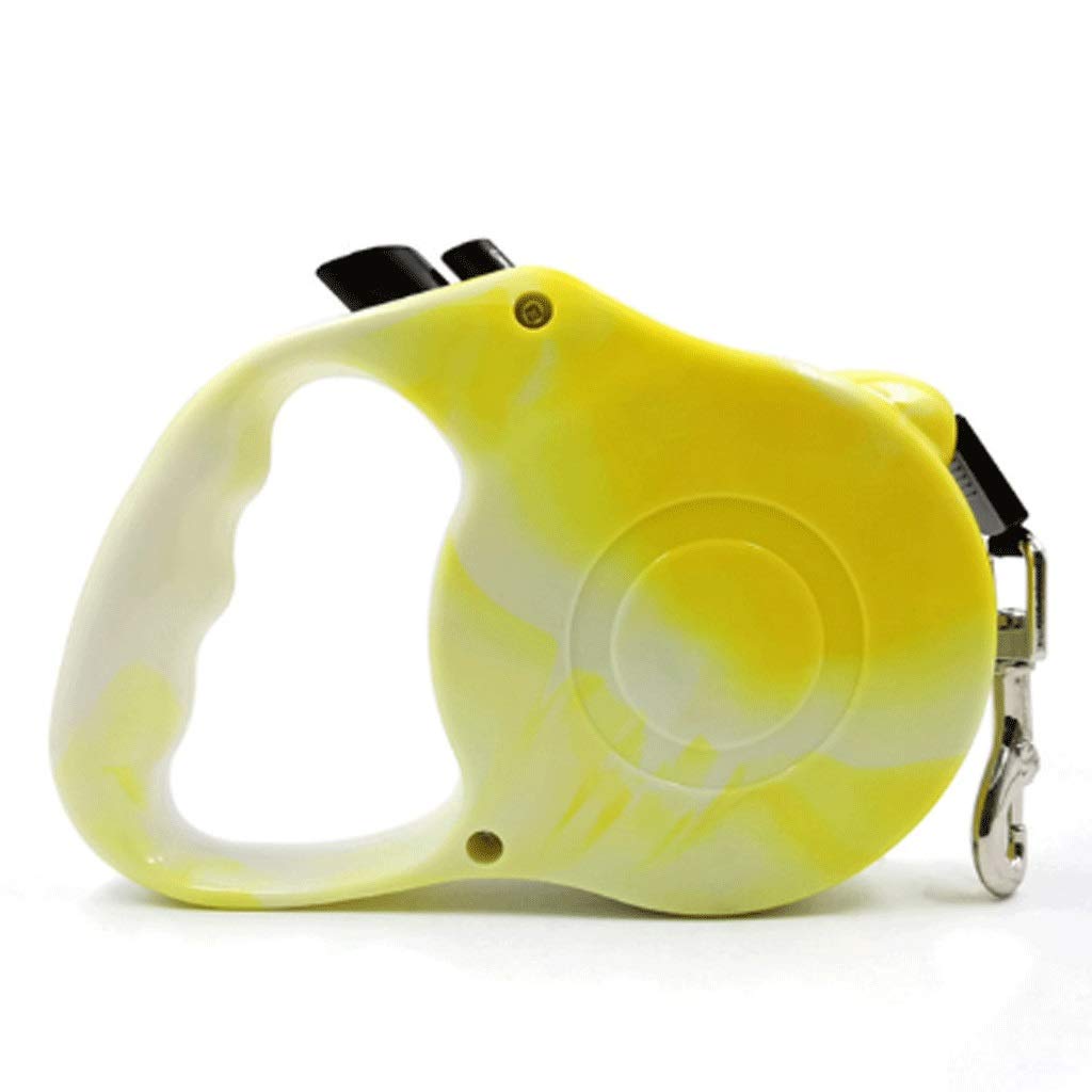 5M Retractable Dog Leash with Non-Slip Training Handle