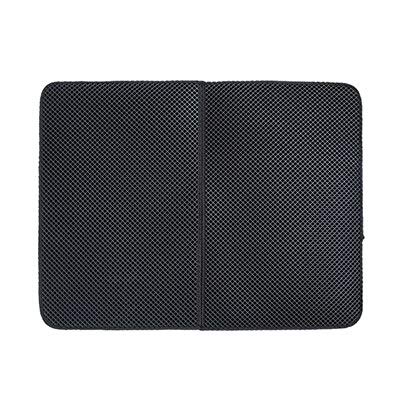 LSSOAZZVVN Cat Litter Ma Pet Cat Litter Mat Ouble-Layer Cat Litter Trapper Mats with Waterproof Bottom Net Litter Cat Mat Layer cat pad