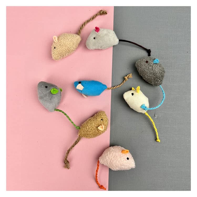 cyhymq 3pcs Mix Simulation Cat Toys Catnip Funny Playing Kitten Interactive Soft Toy Bite Resistant Pet Supplies