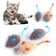 3-Piece Catnip Plush Toy Set for Interactive Cat Play