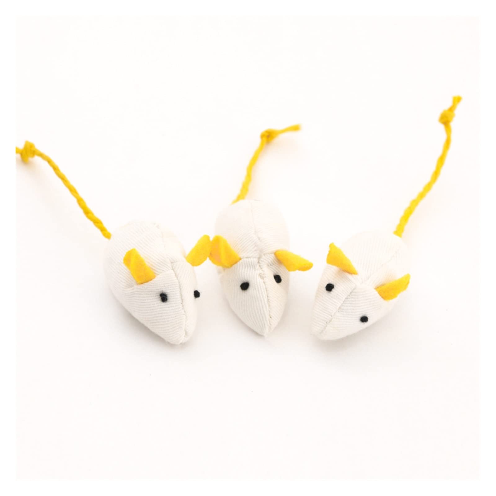 3-Piece Catnip Plush Toy Set for Interactive Cat Play