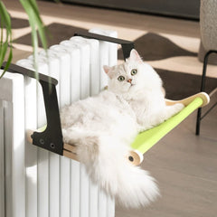 Sturdy Cat Window Perch with Washable Canvas Hammock