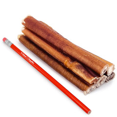 ValueBull 6-Inch Thick USA Bully Sticks for Large Dogs - 400 Count