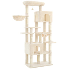 Heybly 76-Inch Heavy-Duty Cat Tree Tower for Large Cats