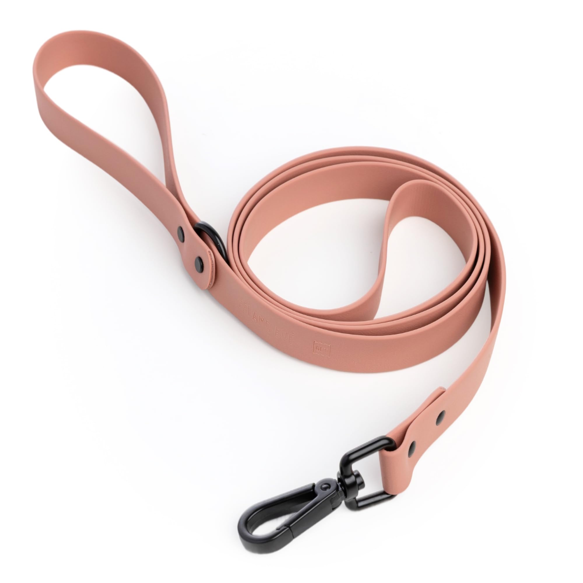 Fei & Eve Easy-Clean PVC Dog Leash for Daily Walks