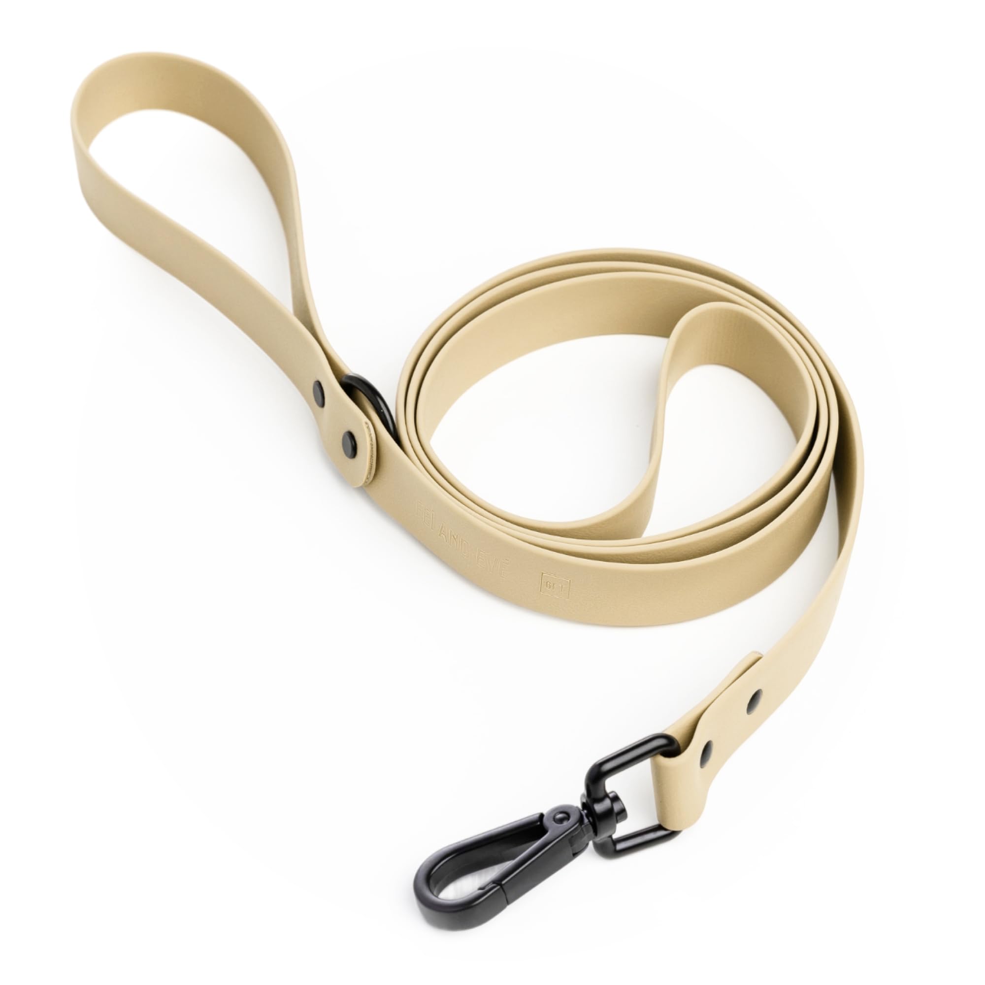 Fei & Eve Easy-Clean PVC Dog Leash for Daily Walks