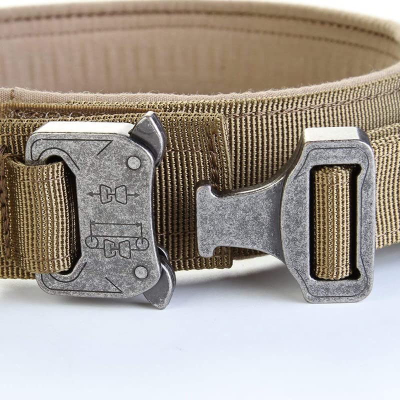 Heavy Duty Dog Collar with Handle Durable Adjustable Pet Collar for Medium Large Dogs German Training Shepherd (Color : E Size : XL Code)