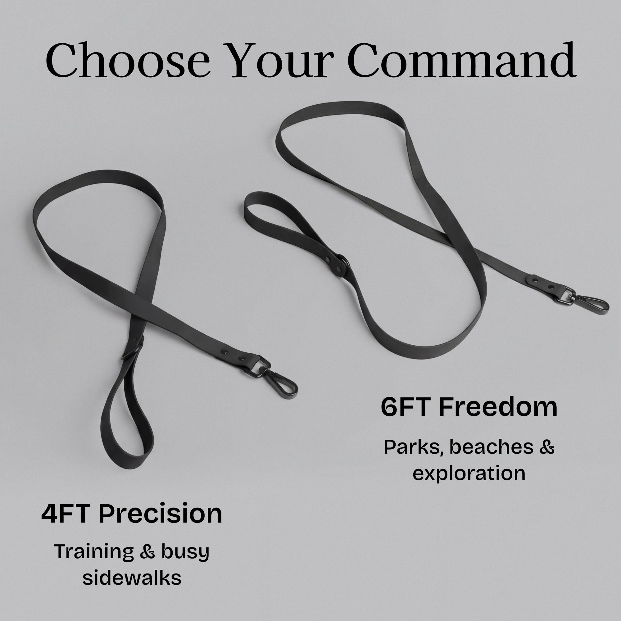Fei & Eve PVC Dog Leash,Easy-Clean