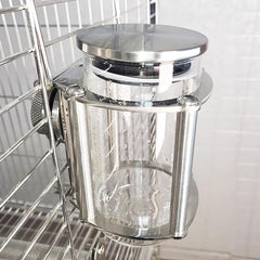 Stainless Steel No-Drip Cage Water Bottle for Small Pets