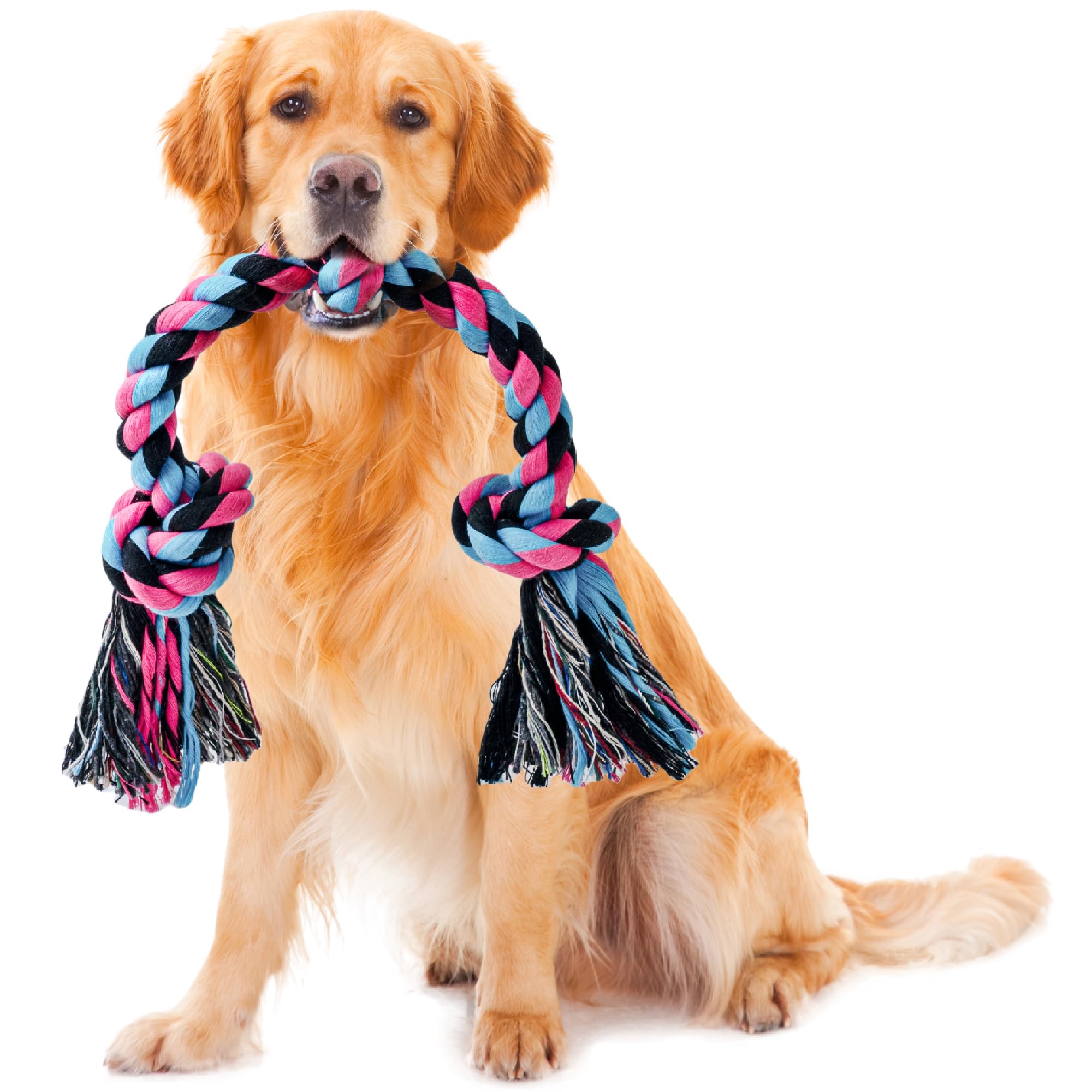 Large Dog Chew Toys, Tough Dog Toys for Aggressive Chewers Large Breed