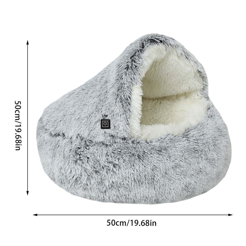 Cat Heating Bed Warm Kitten Nest