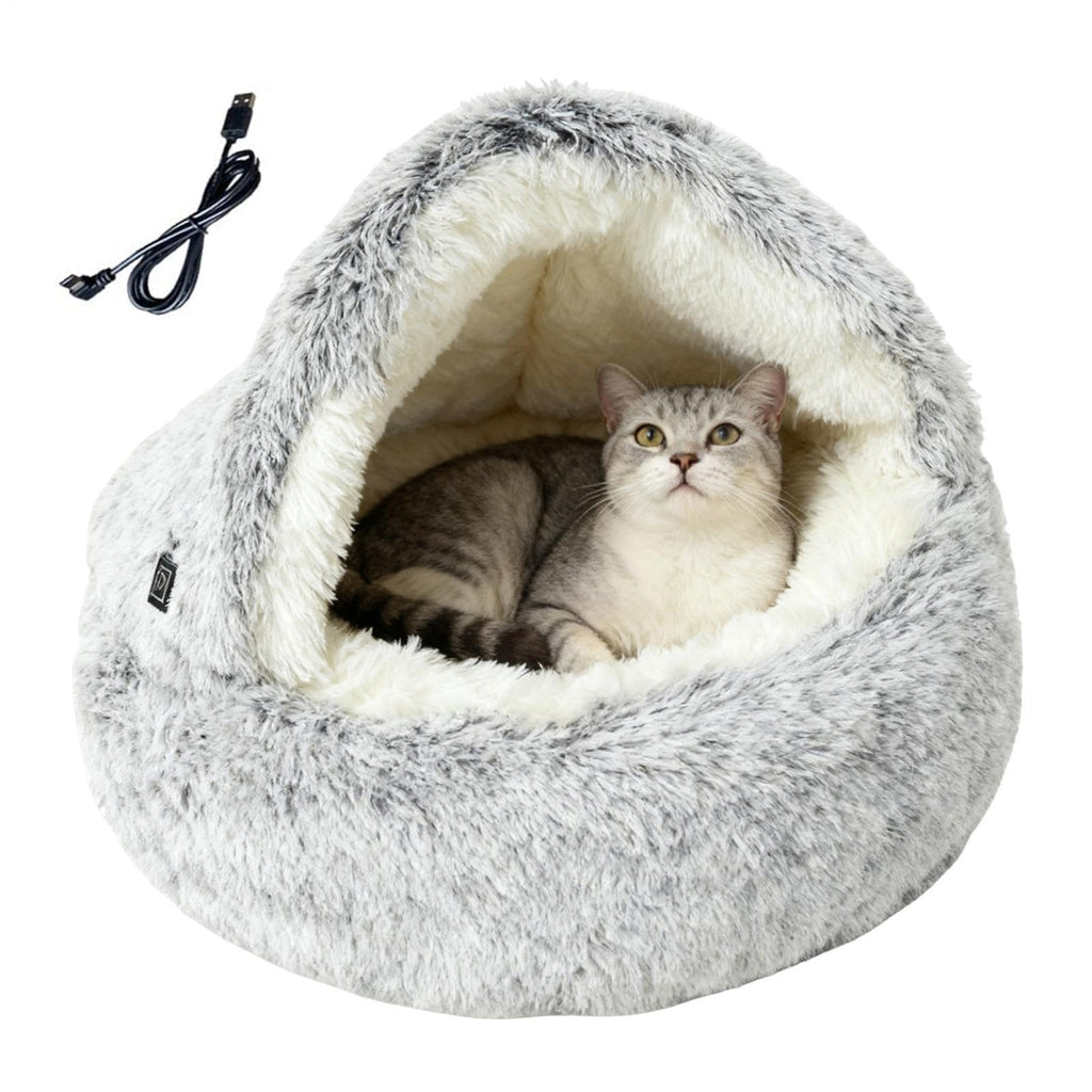 Cat Heating Bed Warm Kitten Nest