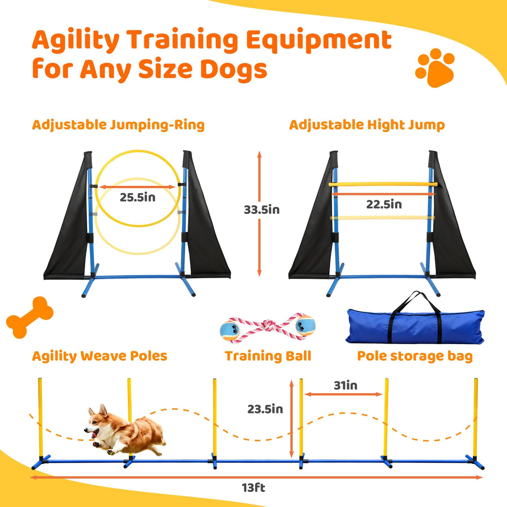 POPMOON Agility Training Equipment for Dogs