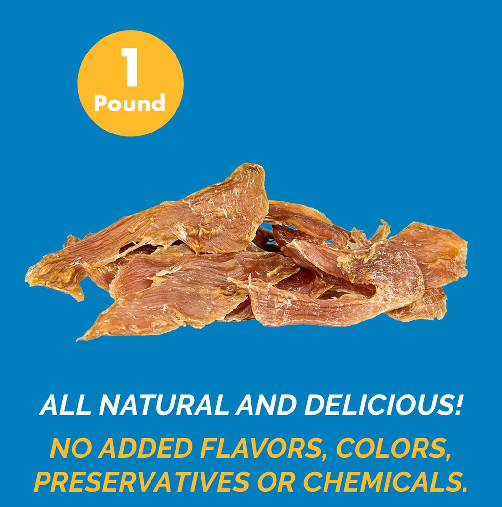 123 Treats Natural Dog Chew Bundle – 10 Count 6” Thick Beef Cheek Rolls + 1 lb Chicken Jerky | Long-Lasting Chews for Aggressive Chewers & High-Protein Training Treats