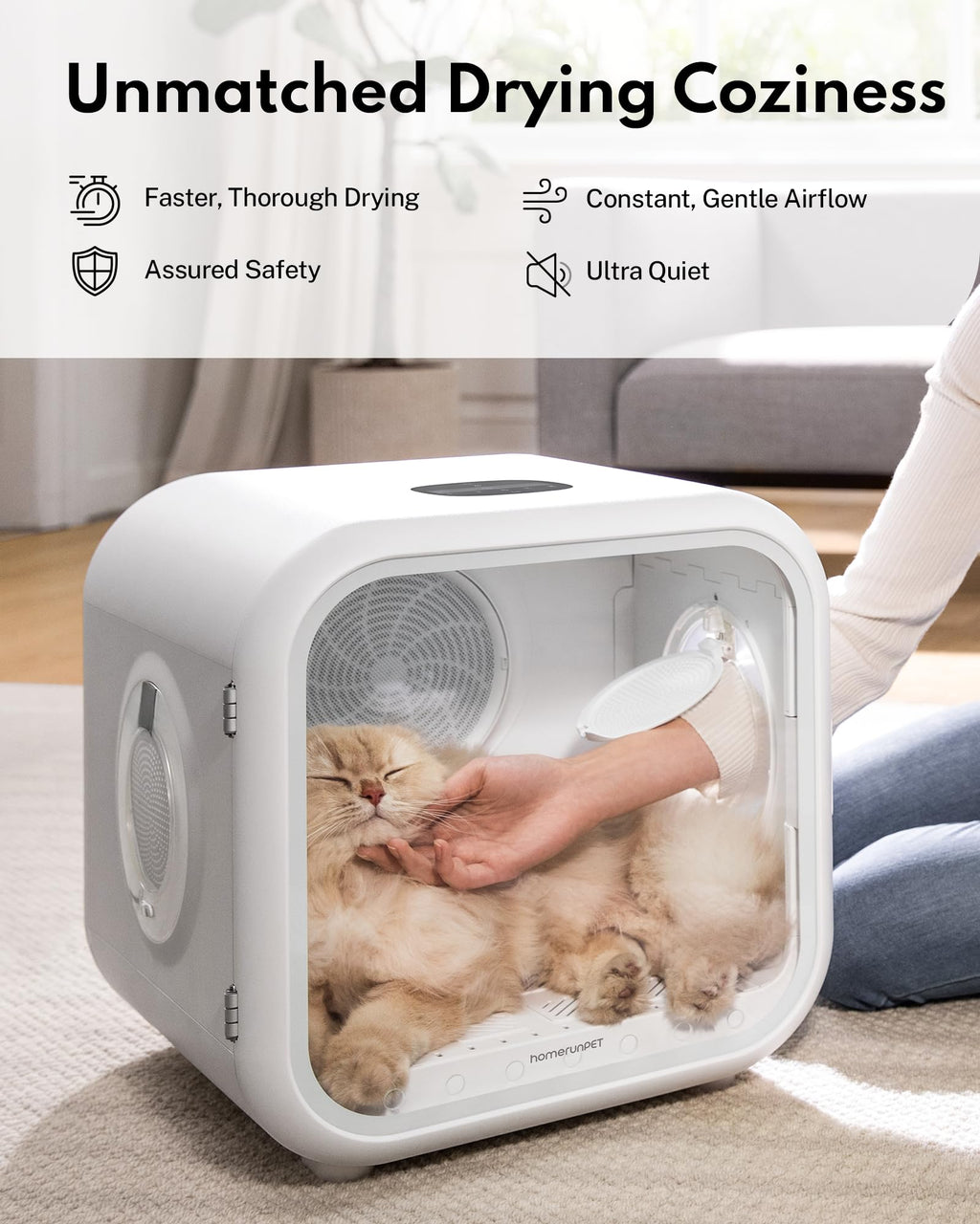 HomeRunPet Ultra Quiet Pet Dryer