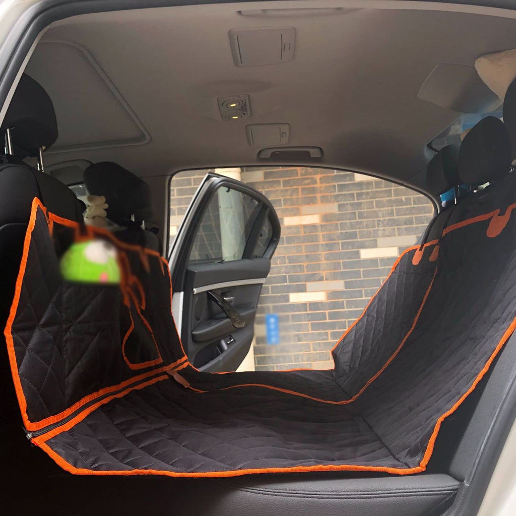 Dog Car Seat Cover Waterproof Pet Dog Travel Pad Station Wagon Rear Seat Pet Car Seat Cushion (Color : Black Size : 137x150x22CM) (Black 137x150x22CM)