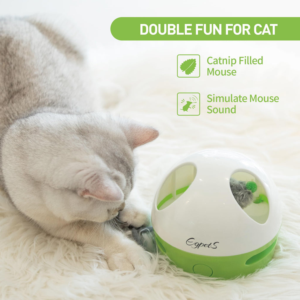 EGPETS Cat Toy, Hide Mouse Cat Toy