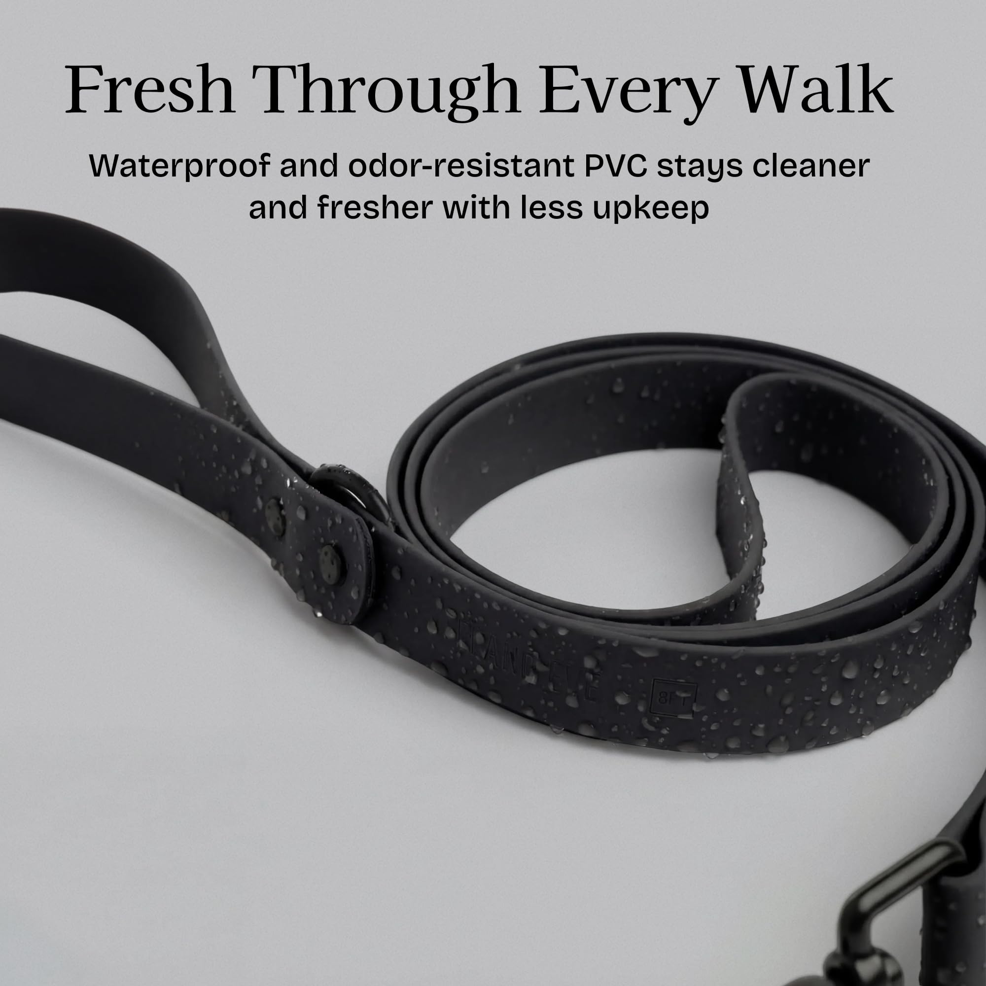Fei & Eve PVC Dog Leash,Easy-Clean