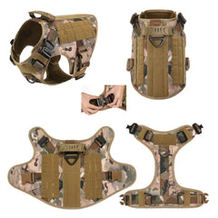 Tactical Dog Harness & Leash Set for Training and Walking