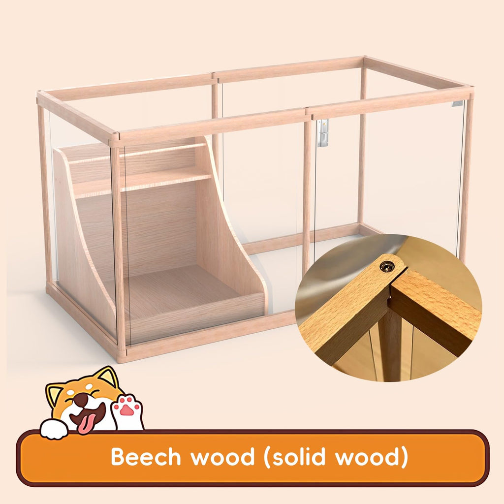 Puppy Playpen - 270° Rotatable Dog BER for Home, DIY Pet Pen for Puppies, ies, Cats & Pigs - Easy Assembly C Design, Versatile S Combinats