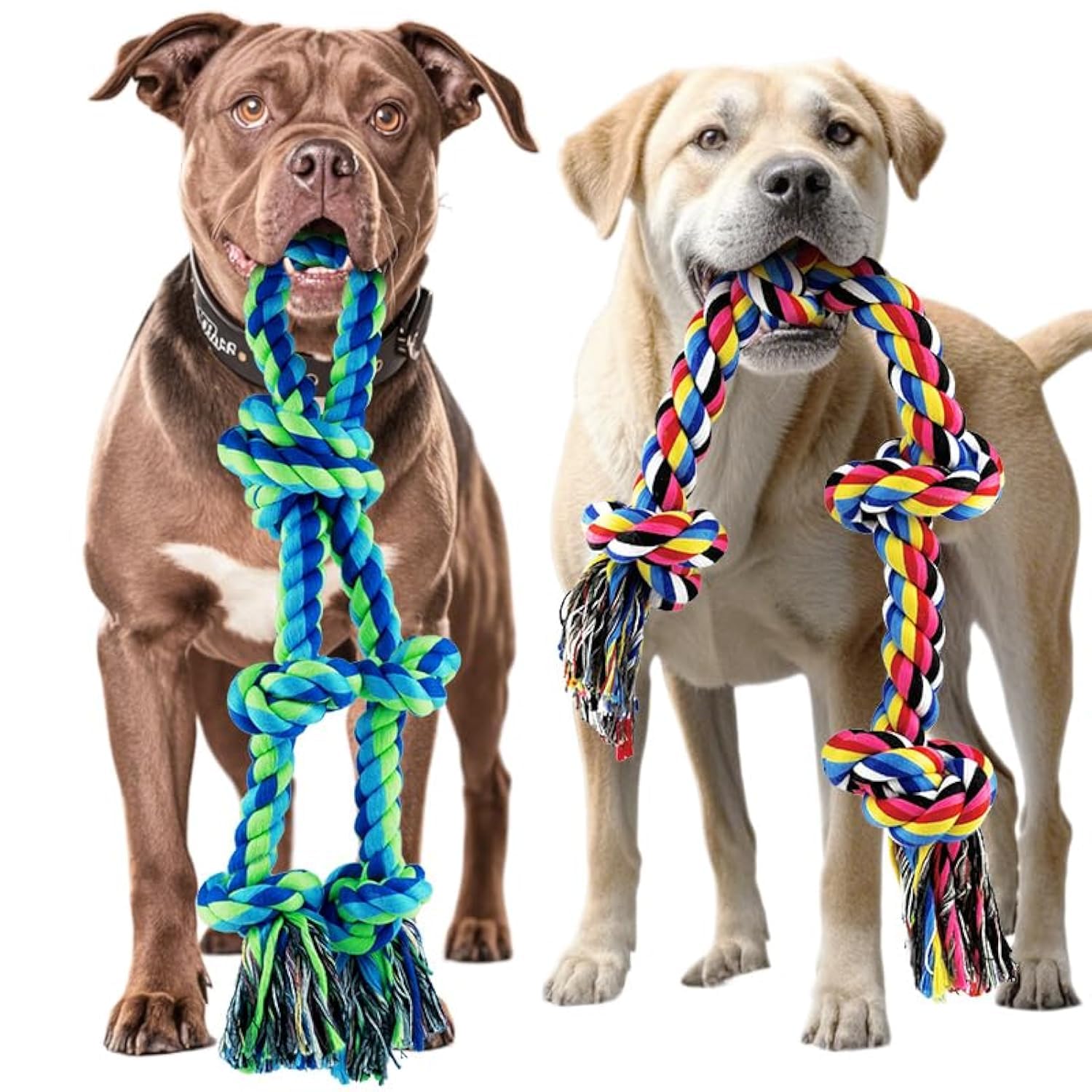 Large Dog Chew Toys, Tough Dog Toys for Aggressive Chewers Large Breed