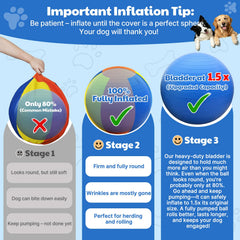 Happypaw 3.0 Heavy-Duty Herding Ball for Active Dogs