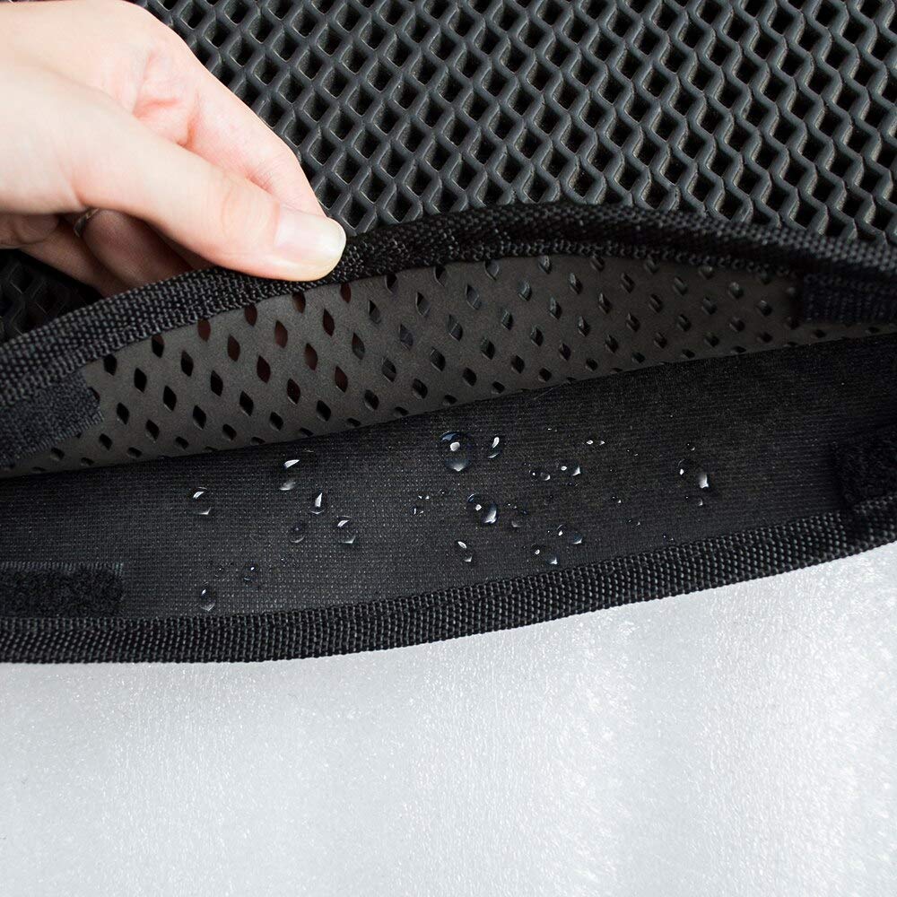 LSSOAZZVVN Cat Litter Ma Pet Cat Litter Mat Ouble-Layer Cat Litter Trapper Mats with Waterproof Bottom Net Litter Cat Mat Layer cat pad