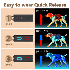 GXB Black Adjustable Pet Accessory for Everyday Use