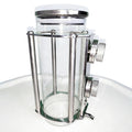 Stainless Steel No-Drip Water Dispenser, 50ml/1000ml Birds Pet Water Bottle, Small Animals Hanging Cage Water Bottle, for Birds, Parrots, Rabbits, and Rodents