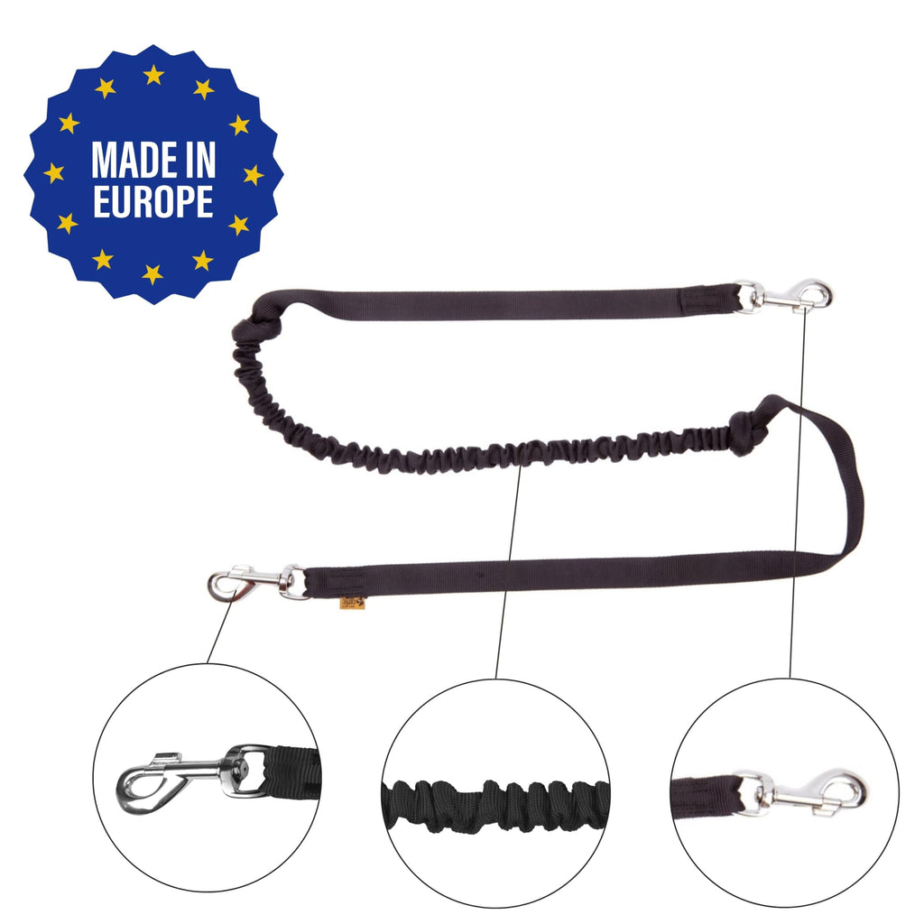 Dingo Hands Free Leash and Belt for Walking and Running with Dog, Bungee Training Leash