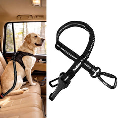 PetBonus Adjustable Dog Seat Belt & Car Safety Harness
