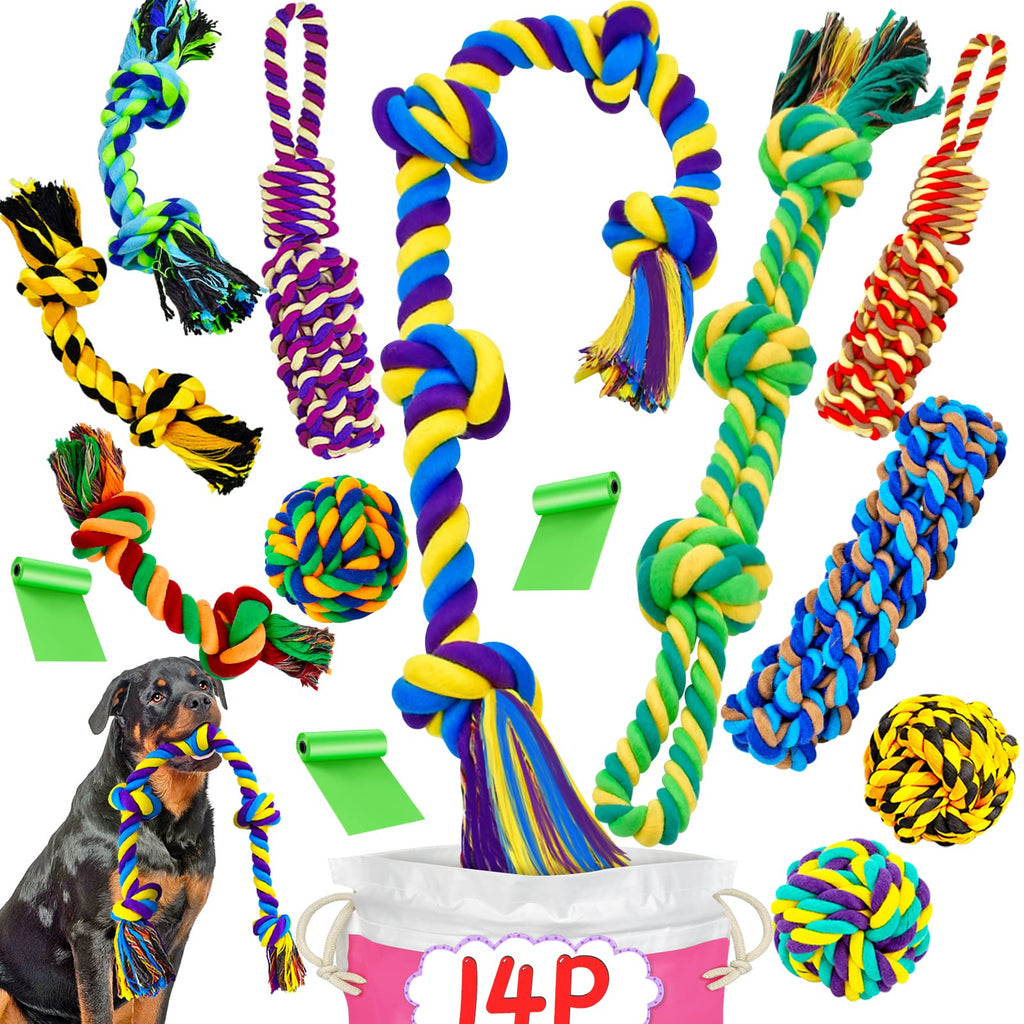 Large Dog Chew Toys, Tough Dog Toys for Aggressive Chewers Large Breed