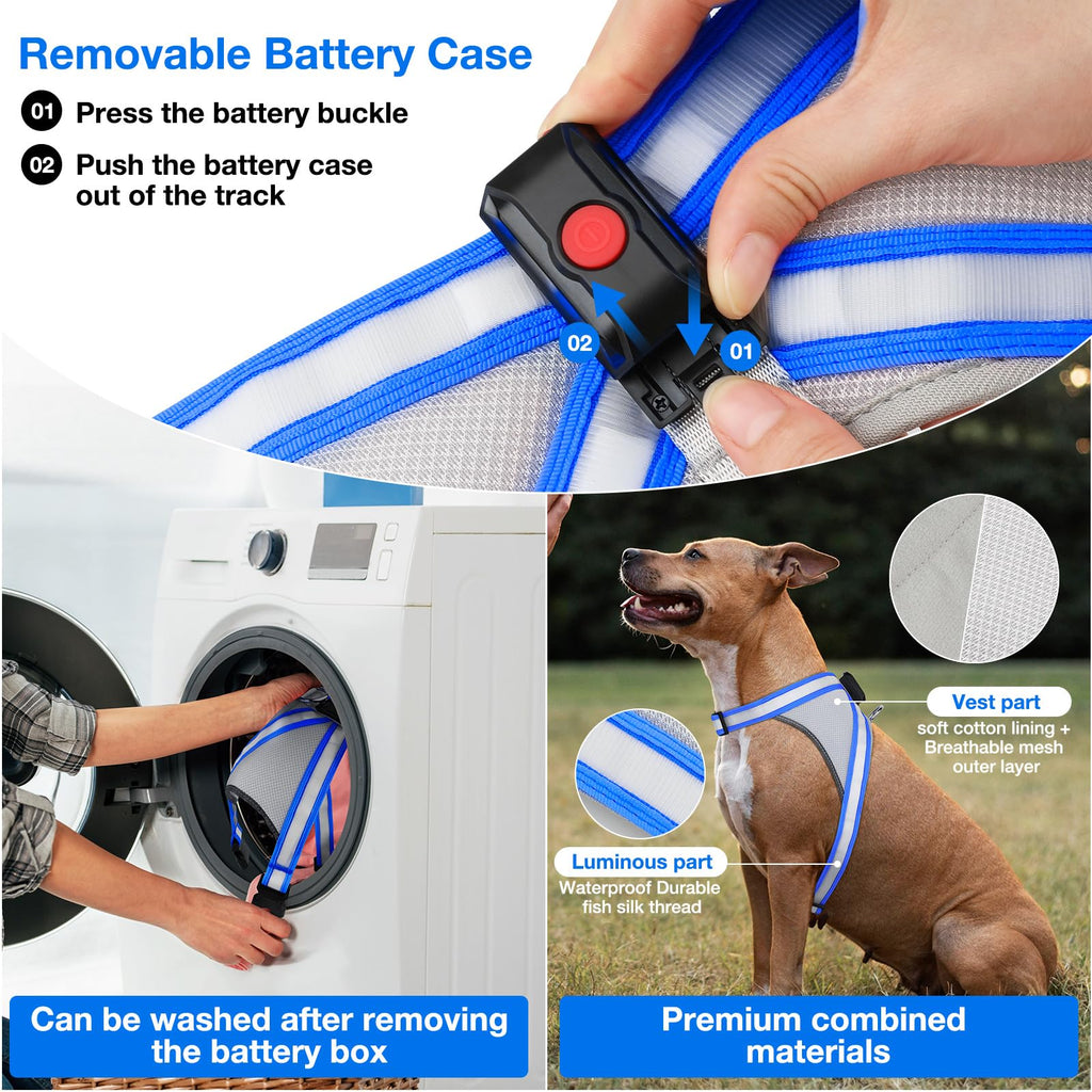 ChalkLit Light Up Dog Harness