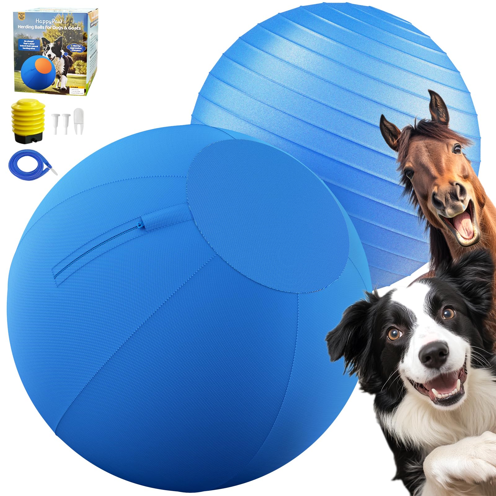Happypaw 3.0 Heavy-Duty Herding Ball for Active Dogs