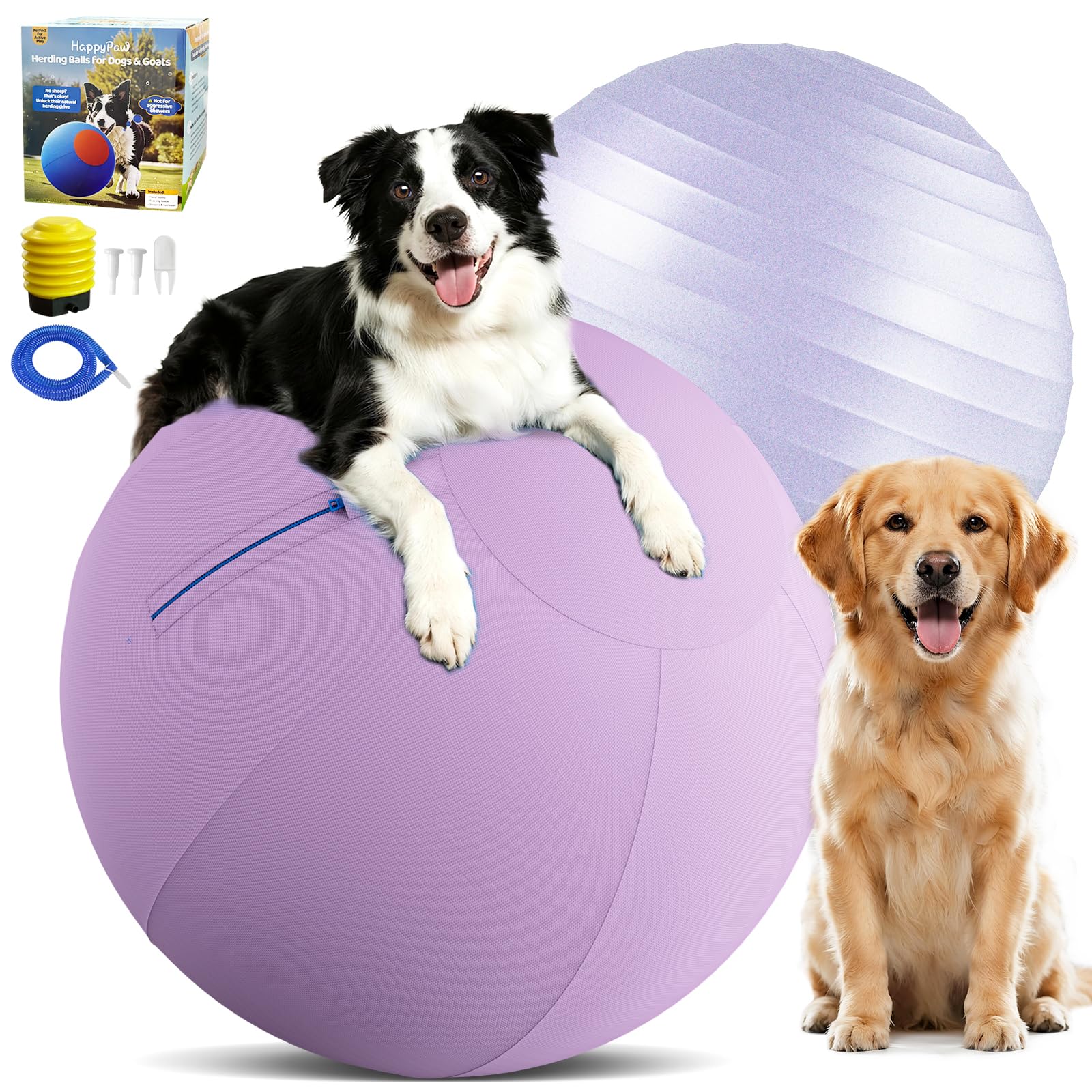 Happypaw 3.0 Heavy-Duty Herding Ball for Active Dogs