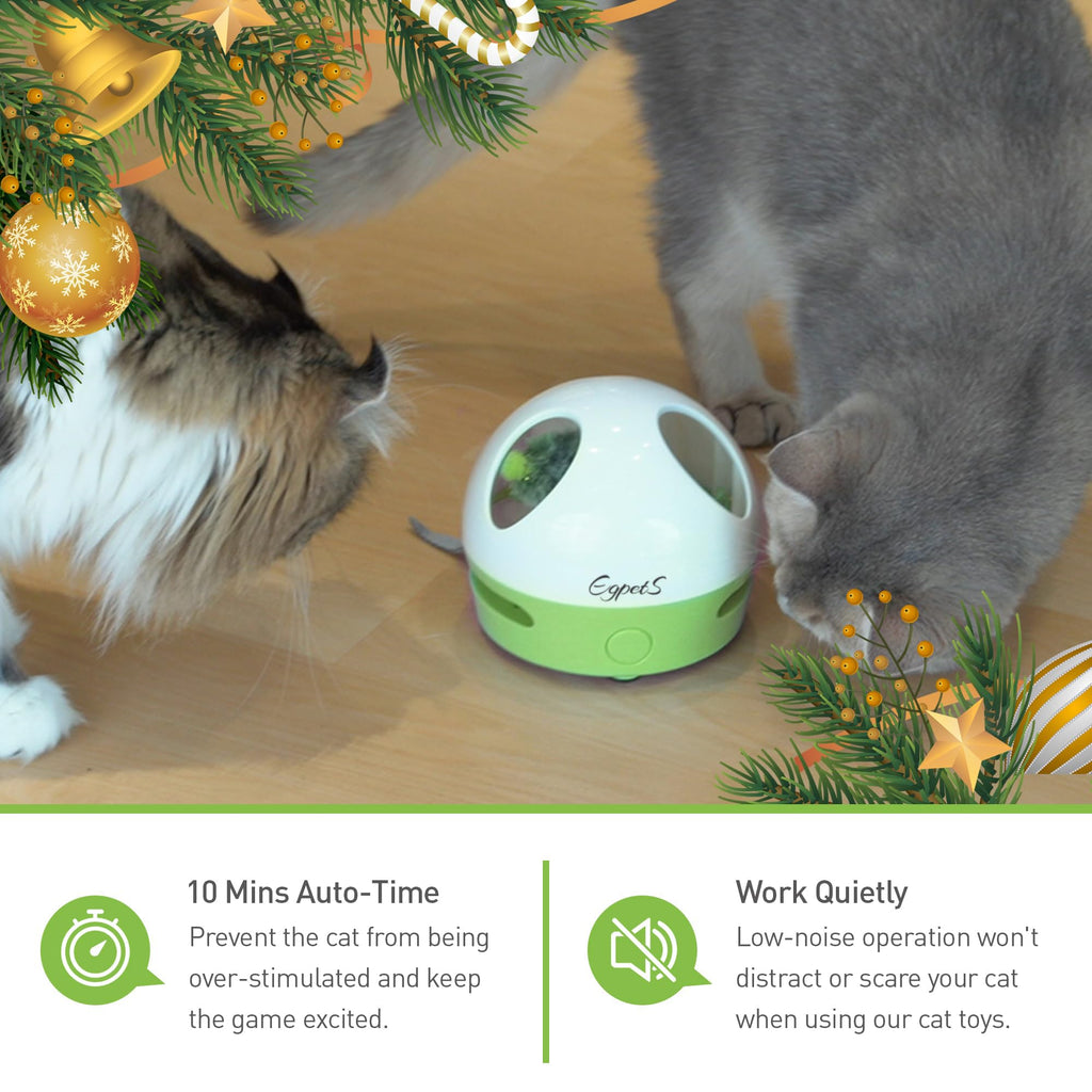EGPETS Cat Toy, Hide Mouse Cat Toy
