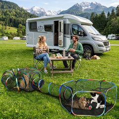 TOYSBOOM Portable Outdoor Cat Enclosure & Playpen Set