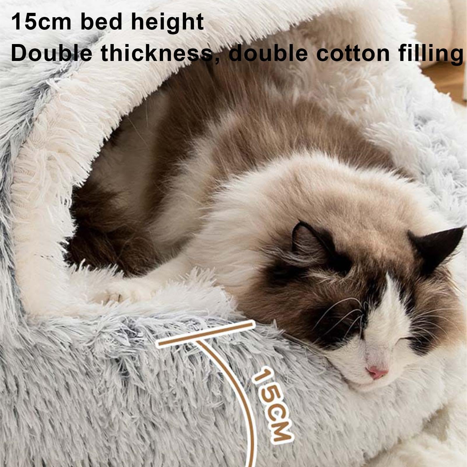 Cat Heating Bed Warm Kitten Nest