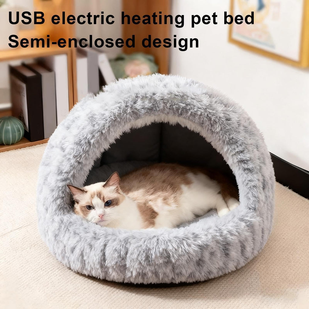 Cat Heating Bed Warm Kitten Nest