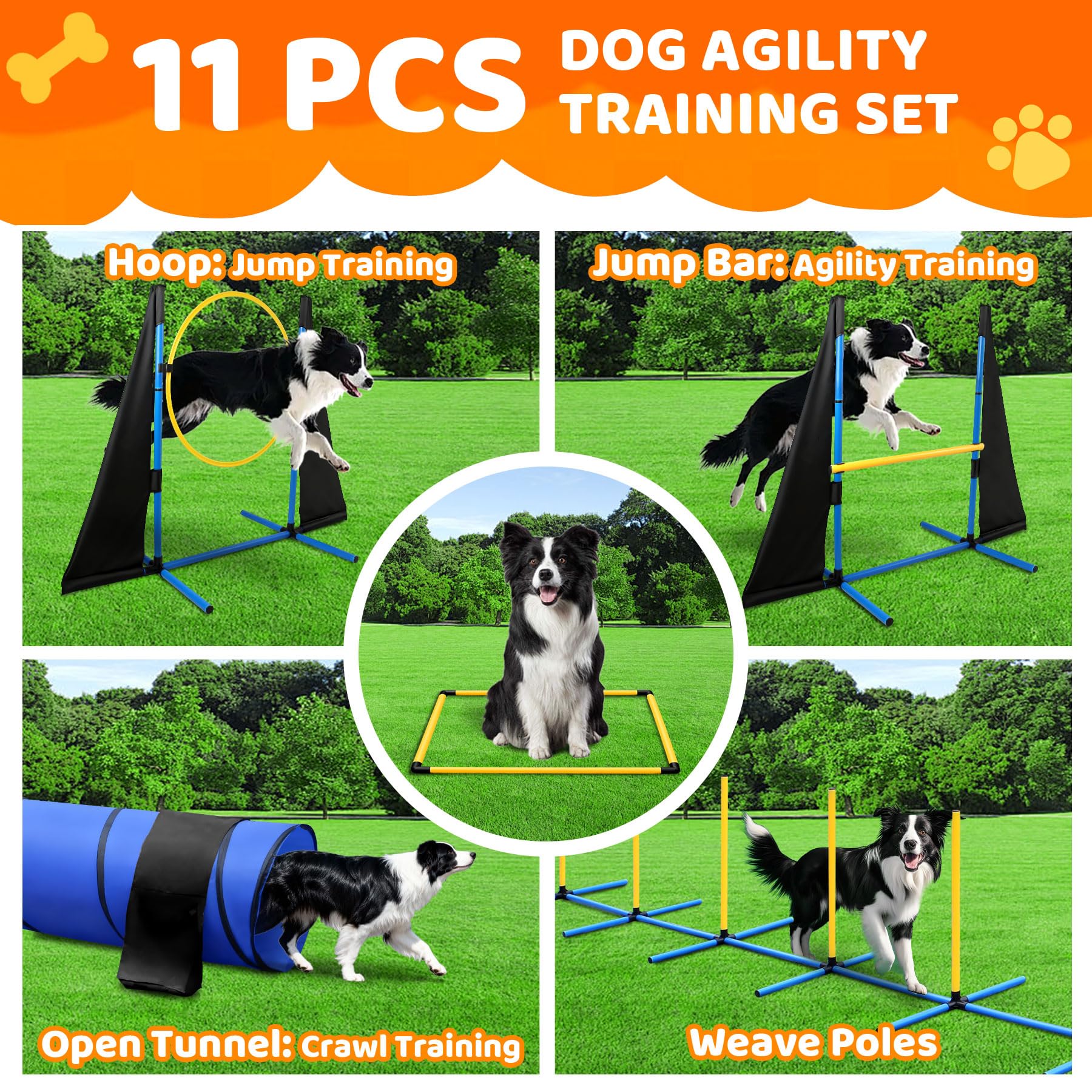 POPMOON Agility Training Equipment for Dogs