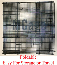 Mcage 3-Level Small Animal Cage with Shelves & Ladders